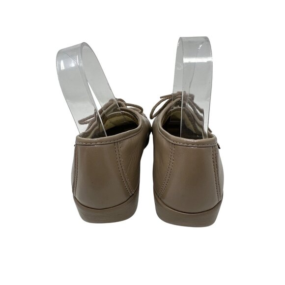 SAS Womens Leather Comfort Lace-Up Loafers Taupe Size 10M - Picture 4 of 14